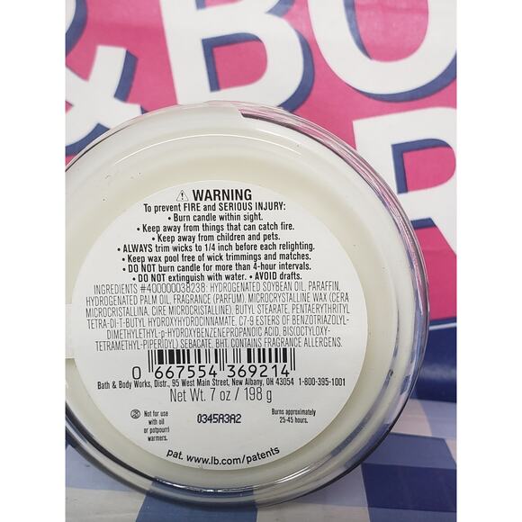 BBW Crystal Waters Single Wick Candle Home Fragrance Decor - Picture 2 of 2